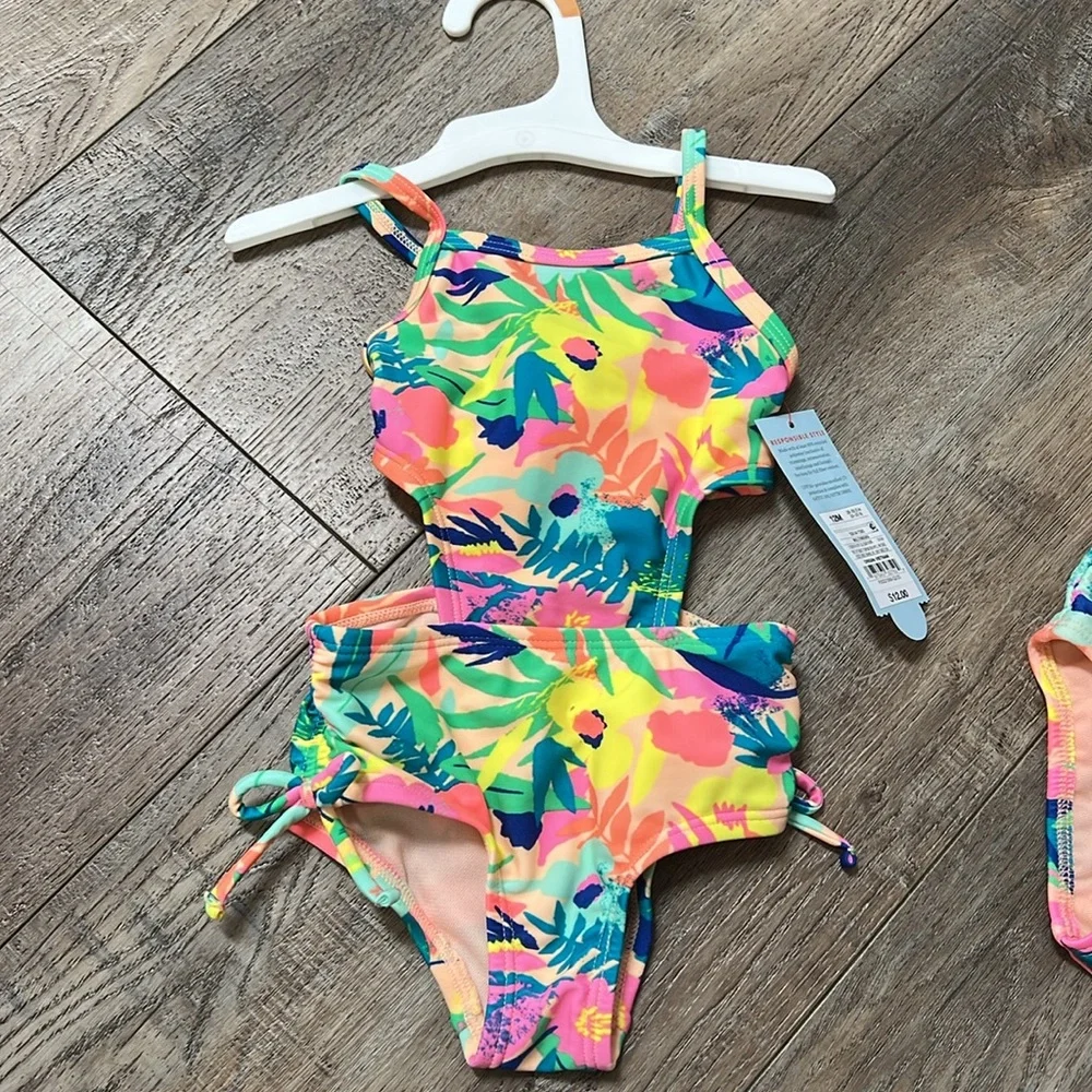 FWP Cat & Jack One Piece and Bikini Swimsuits - Picture 2 of 6
